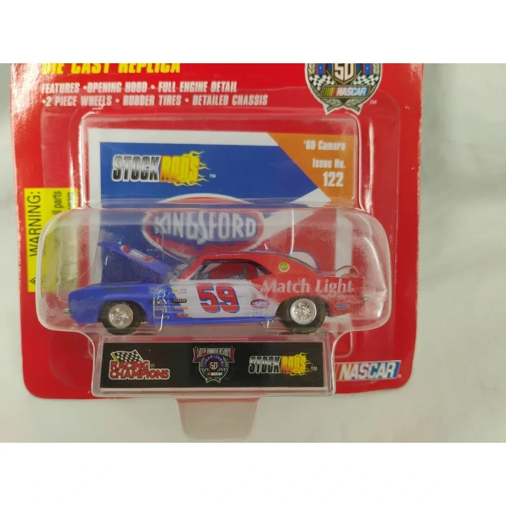 Stock Rods #122 Robert Pressley '69 Camaro Kingsford Racing Champions‎